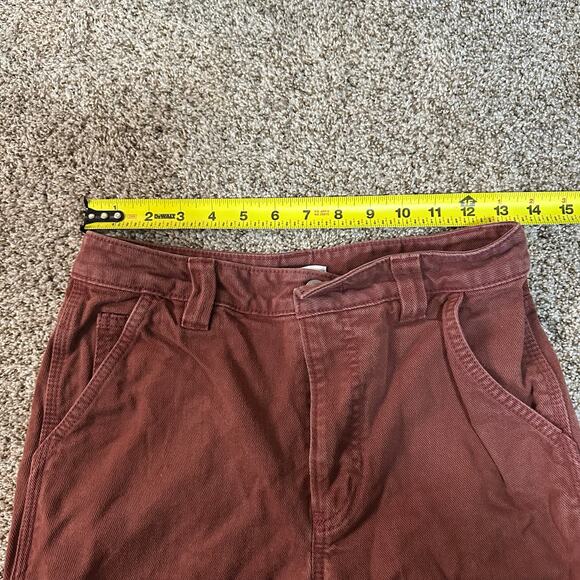 TNA Women's Greenwich Pant Size 2 In Burgundy - Picture 9 of 11
